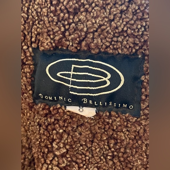 VERY GOOD DEAL!!!🔥 Beautiful AUTHENTIC Dominic Bellissimo Shearling Long Coat - Picture 7 of 13